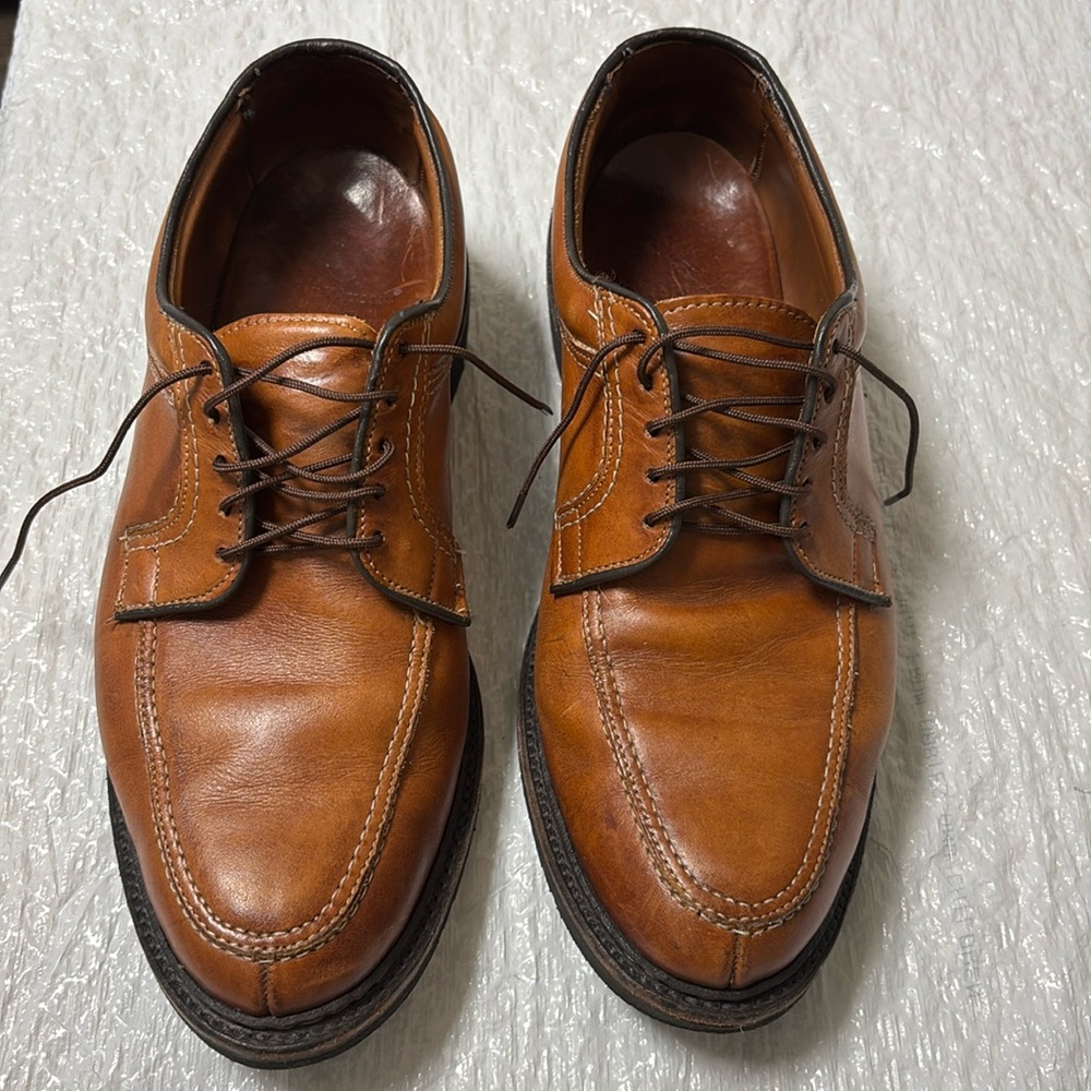 Allen Edmonds Brown Leather Oxfords Classic Style